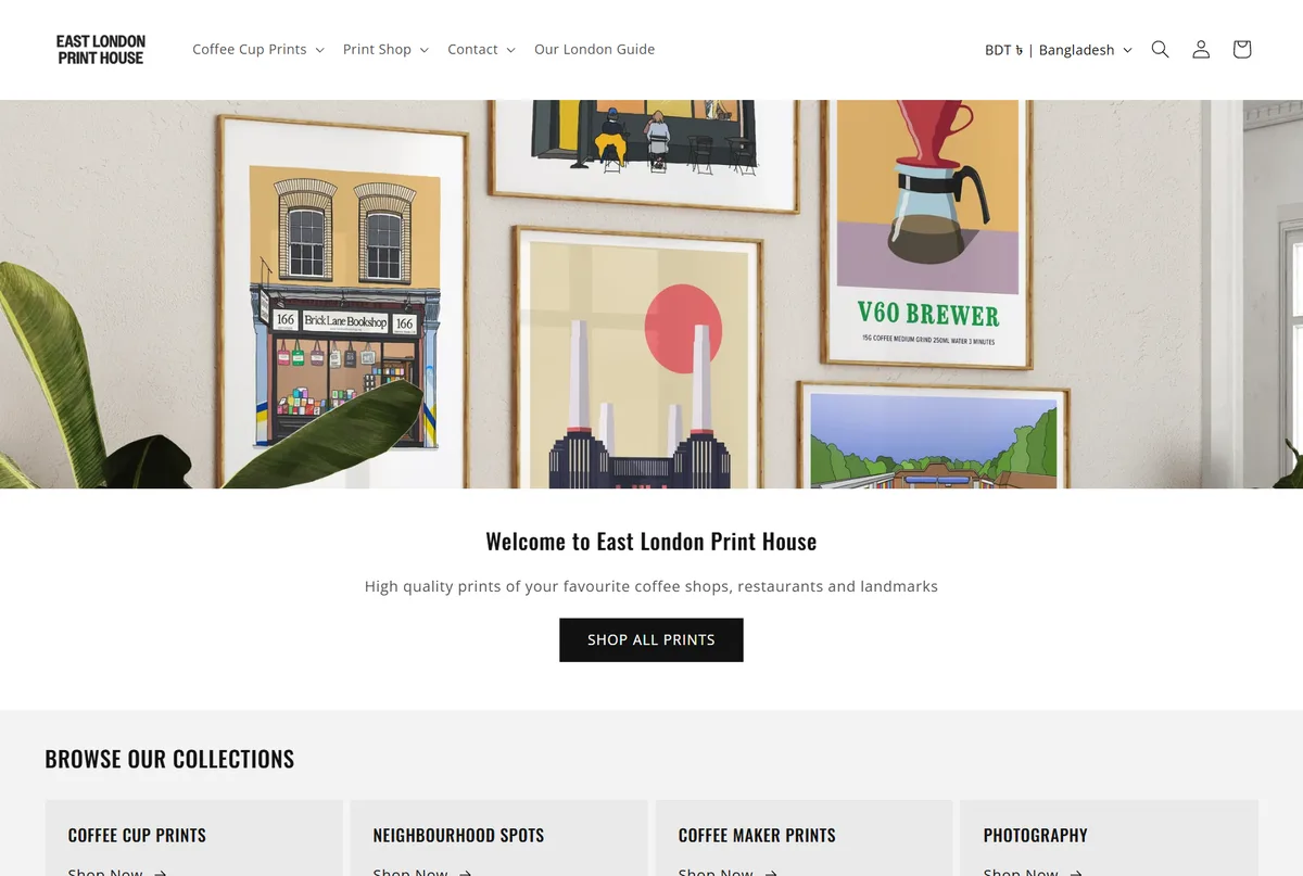 Neighbourhood Wall Art storefront screenshot 1
