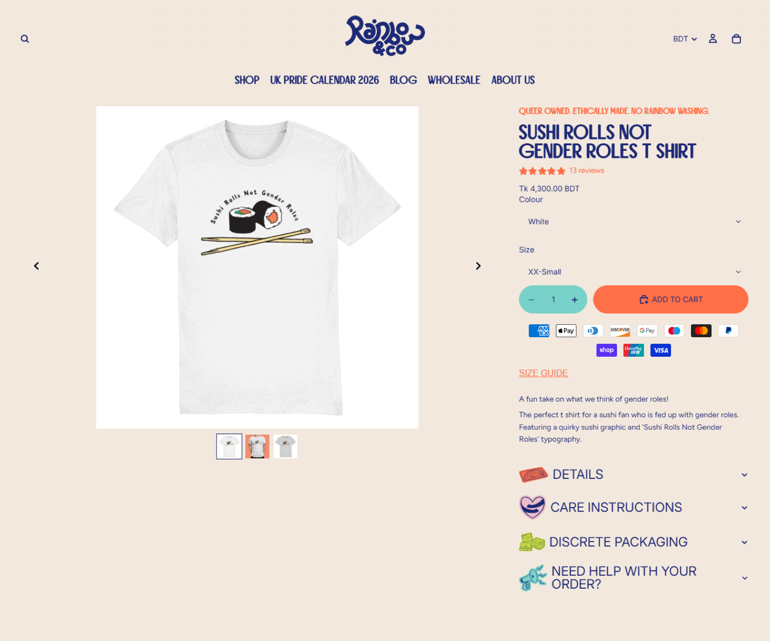 Rainbow & Co store screenshot 3